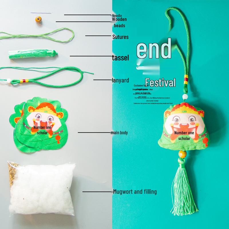 Dragon Boat Festival Five-Color Sachet Pendant: Practical Gift for Students