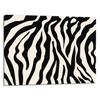 Glasplatte Schneidebrett 52x40 Zebra