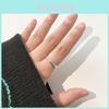 Anillo Ajustable de Plata de Ley S925 con Cara Sonriente para Mujer Estilo Minimalista Moderno