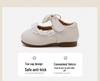 Spring 2026 Girls' Bow Princess Leather Shoes – Stylish Baby Walker Shoes