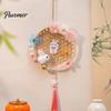 Nature Bamboo Weaving Ornaments Chinese New Year DIY Woven Lantern Making Kit for Kids Parent Child Activity Supplies Adults, Traditional Decorative