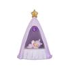 Lamp Night Warm Light Battery Powered Cartoon Cute Sleeping Shaped Girl