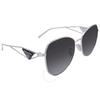 Prada Gray Gradient Irregular Ladies Sunglasses Pr 57ys 1bc5d1 57