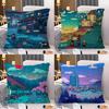 Miyazaki Ghibli Anime Cushion Cover Decorative Pillow Sofa Home Decor Case Pillow Cases