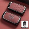 Zinc Alloy Leather Car Remote Smart Key Case Cover Holder Shell Bag For Honda Vezel City Civic Jazz BRV BR-V HRV Accessories FN9