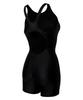 Laelliseupocheu [Oslh614 Blk] Solid Birdskin Half-Length X-Back Black