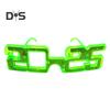 New Year Party LED Light Up Glasses 2025 Number Luminous Glasses 3 Lighting Modes Cosplay Birthday Party Photo Prop
