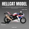 1:12 alloy motorcycle model, cool lighting, exquisite desktop ornaments, the best collection for motorcycle enthusiasts