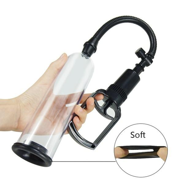 Male Penis Pump Manual Penis Enlarger Sex Toys For Man Vacuum Pump Male Masturbation Penile Extender Trainer Adults Sex Products