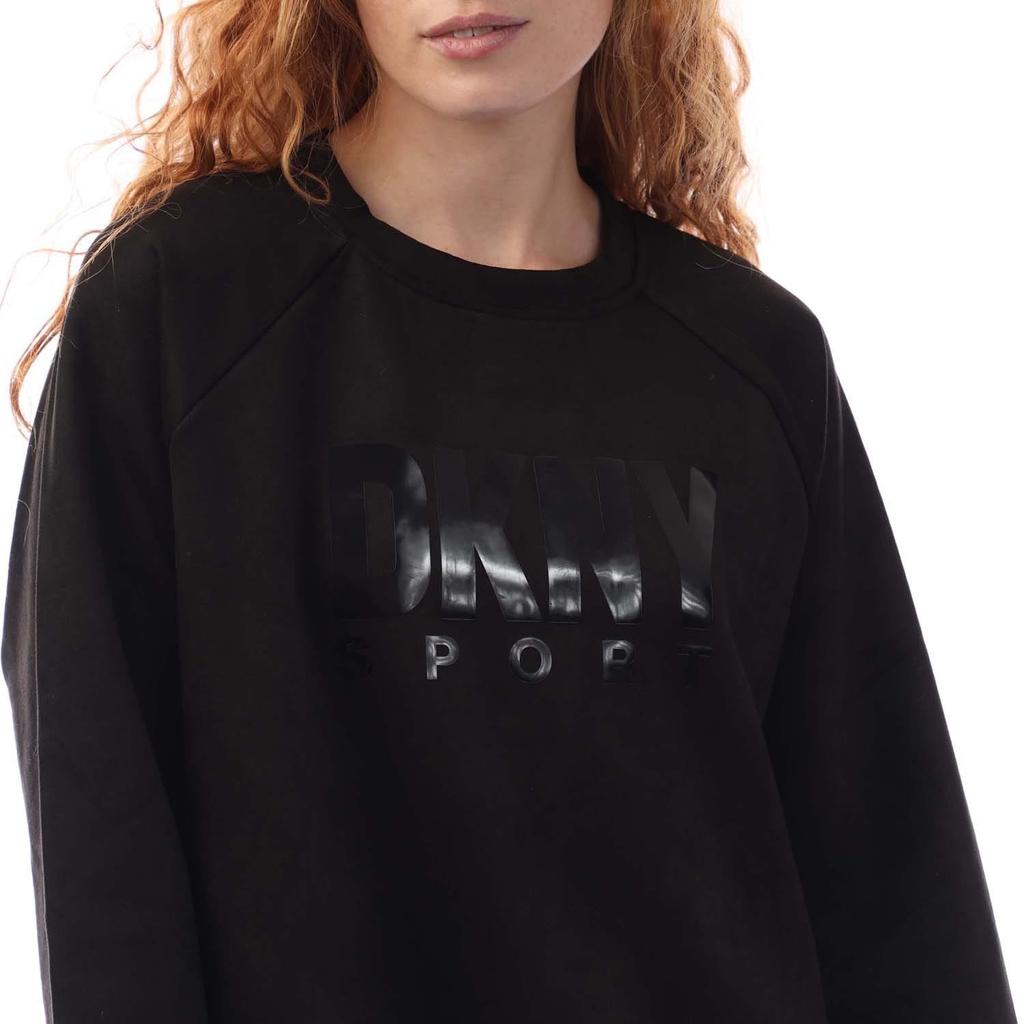 DKNY Damen-Sweatshirt aus Scuba-Wildleder