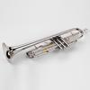 Standard Bb Trumpet Brass Material Nickle Plated  Wind Instrument with Mouthpiece Carry Bag Gloves Cleaning Cloth