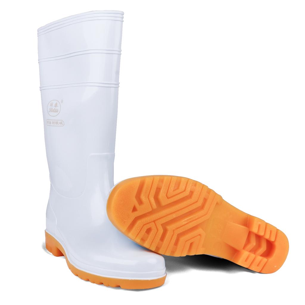 New Fashion PVC Rubber High-Cut Waterproof Riding Boots Lightweight Rain Boot