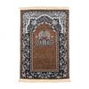 Women Men Muslim Prayer Rug Worship Kneel Printed Floor Mat Protable Travel Prayer Rugs Ramadan Gift Soft Islamic Prayer Rug