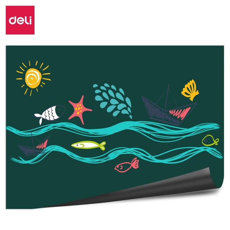 Deli 50132 Magnetic Soft Green Board