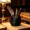 Hoodie-shaped Pen Holder 3D Sweatshirt Large Capacity Pen Organizer Fun Desktop Stationery Storage for Office Study Supplies