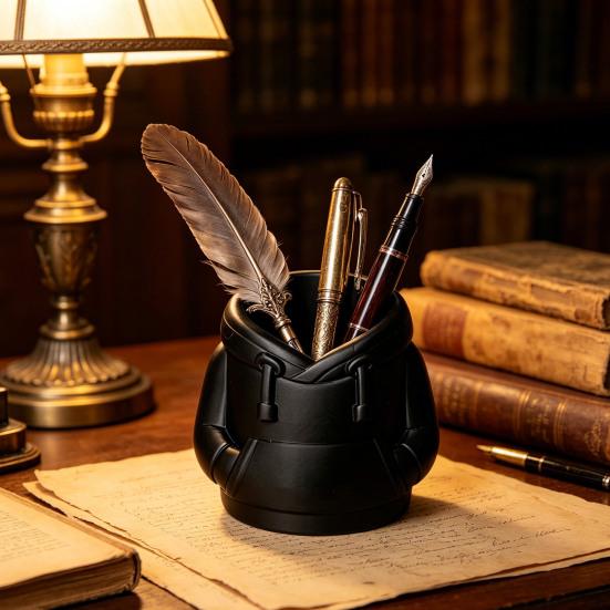 Hoodie-shaped Pen Holder 3D Sweatshirt Large Capacity Pen Organizer Fun Desktop Stationery Storage for Office Study Supplies