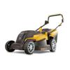Rasaerba elettrico POWXG6281 - 2000 W, Ø 420 mm, raccolta, mulching, scarico posteriore