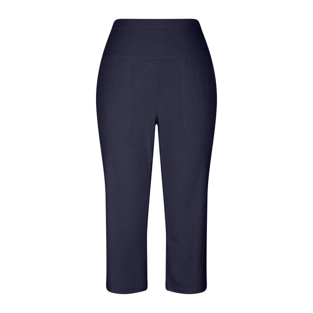 2025 Women's High-Waist Wide Leg Yoga Pants with Pockets and Tummy Control.