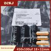 450V 100µF 18×32mm Plug-in High Voltage Electrolytic Capacitor for Power Amplifiers