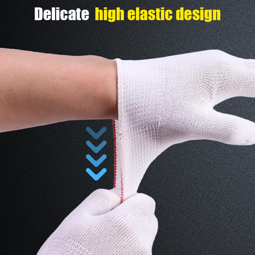 2Pair Elastic and Breathable Work Gloves