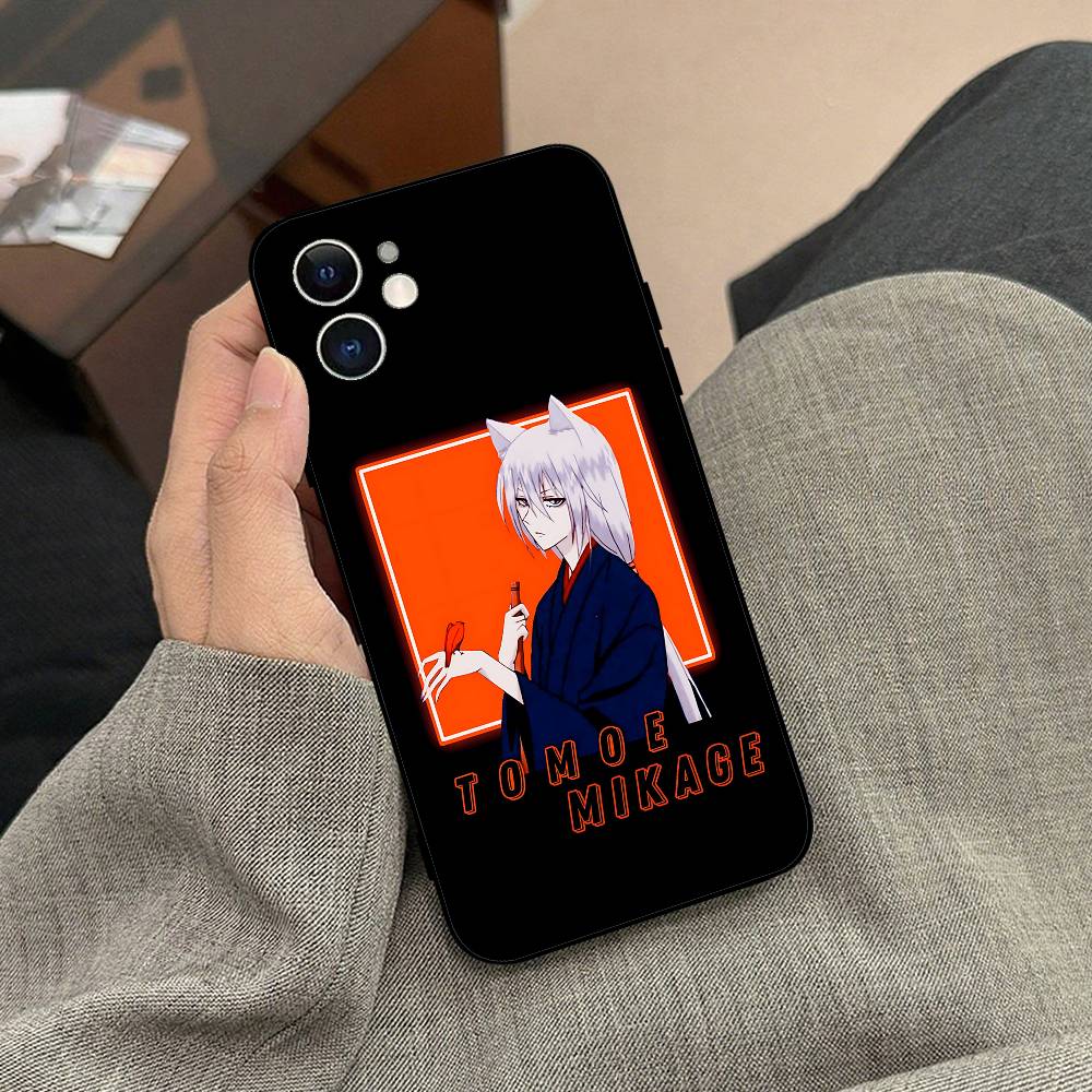 Anime R-TomoeS Kamisama Phone Case Black Phone Case For IPhone 17/16/15/13/14 Pro Max/ 11Plus/X/Xr/Xs Max 13mini