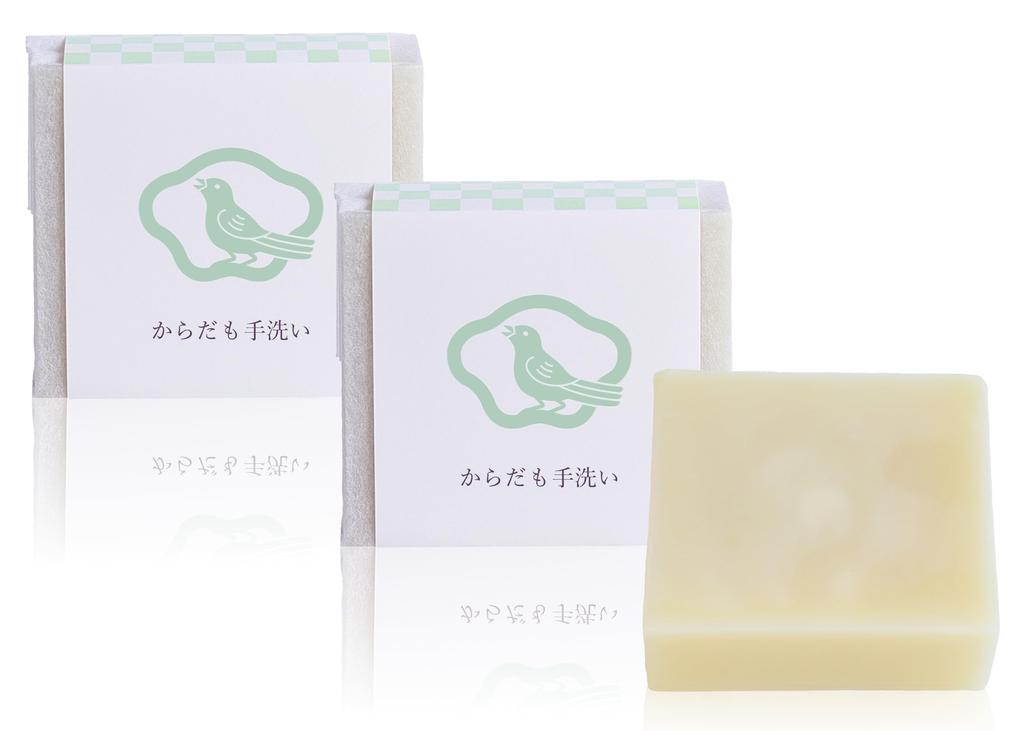 Soap Factory KURIYA Żel pod prysznic 2 sztuki 90g x 2 mydło, które jest delikatne dla inspirowane przez dziecko Wrażliwe suche ciało stałe proces na zimno [Skóra ciała, kąpiel]