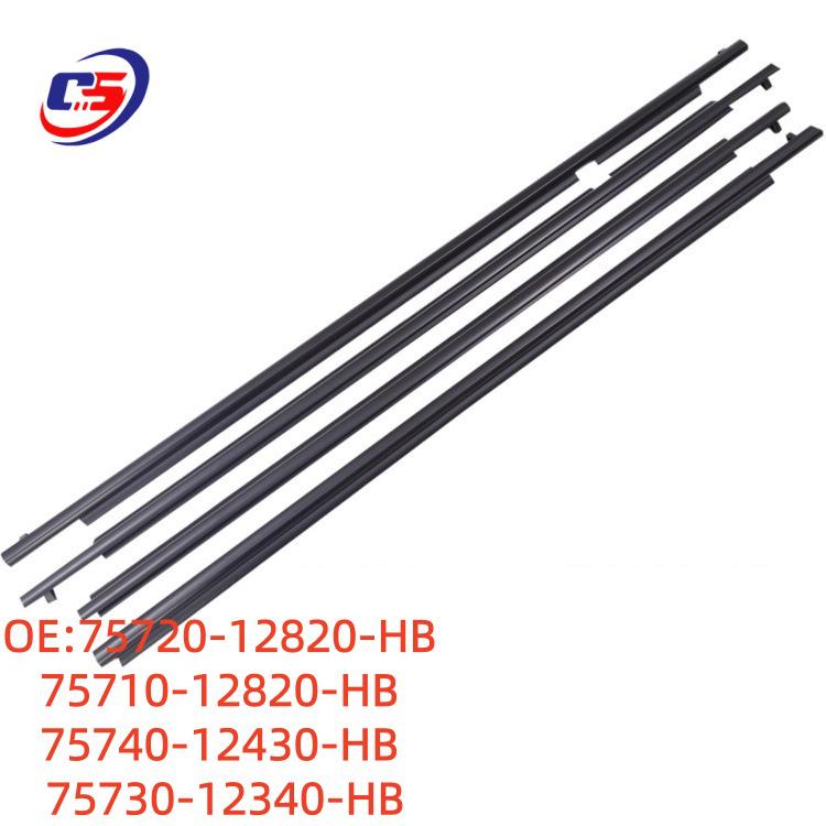 

Scion XB 2007-2015 Exterior Window Seal Strip 75710-12820-HB 75720 75710 75740 75730