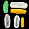 Large & Small Corn Bitter Gourd Epoxy Mousse Cake Mold for DIY Baking