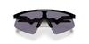 Oakley Sunglasses RESISTOR SWEEP POLISHED BLACK PRIZM GREY YOUTH SUN 0OJ9015 90150428 Polarized [Oakley] (Polished Black/Grey)