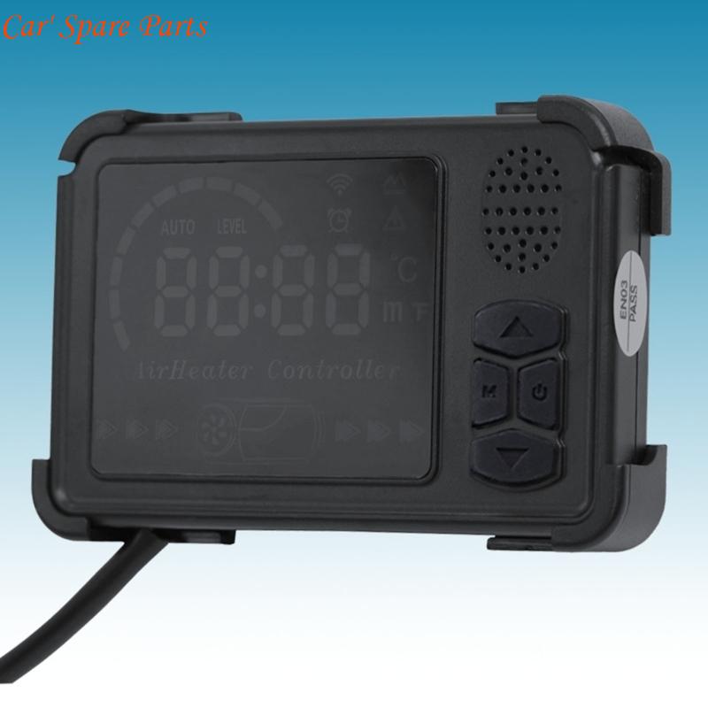 Y4UA Remote Controlled Parking Heater with LCD Screen for 12V 24V Vehicles Fast Heating Air Heater