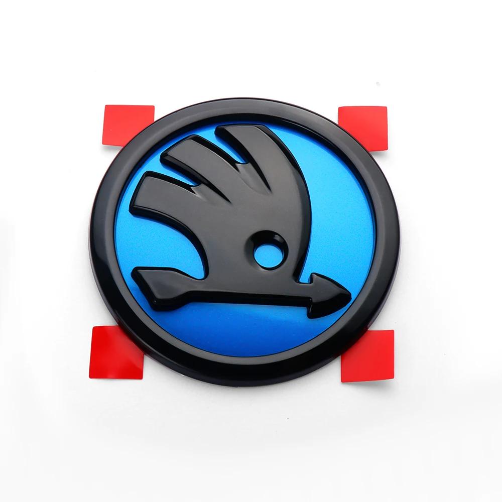 Samolepka na auto 2025 Nová 1ks 8/9/10cm Znak emblému auta Kapota Přední Zadní Kufr Logo Pro Skoda Octavia Fabia Superb Kamiq Karoq Skoda