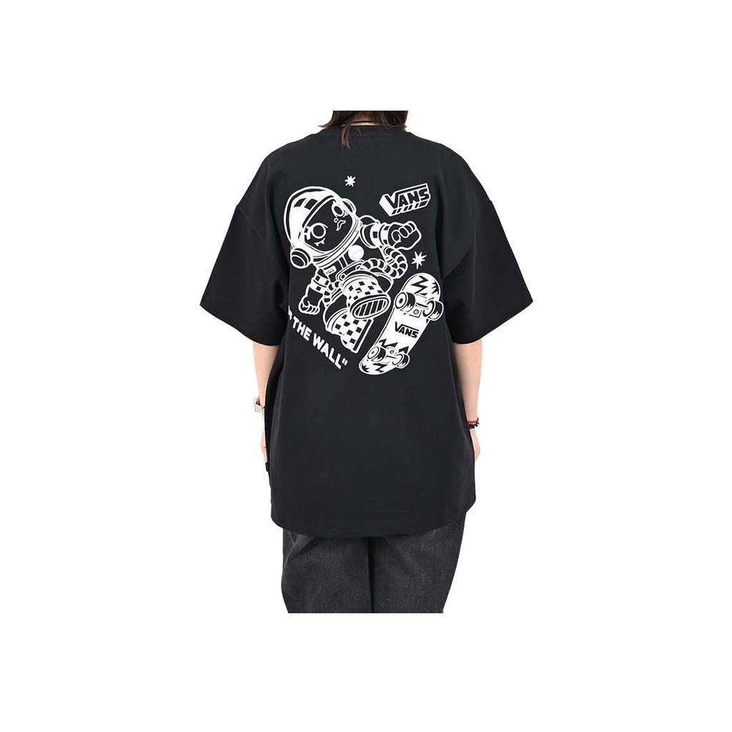 Vans Fashionable Breathable Versatile Comfortable Round Neck Short Sleeve T-Shirt Men Tops VN000RA7BLK