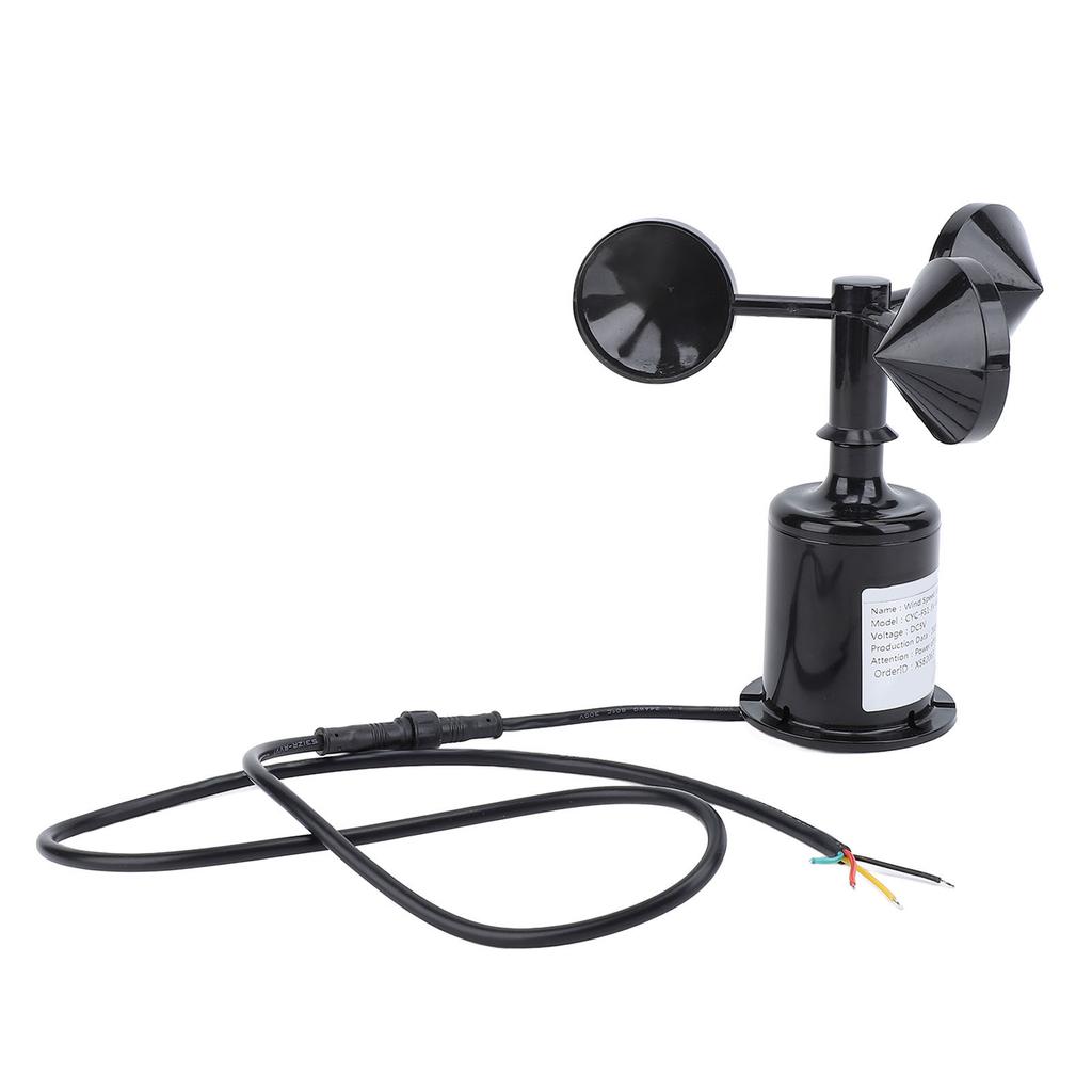 Wind Speed Monitoring Sensor with 0.8m Cable 3 Blade High Accuracy Anemometer Sensor Wind Speed