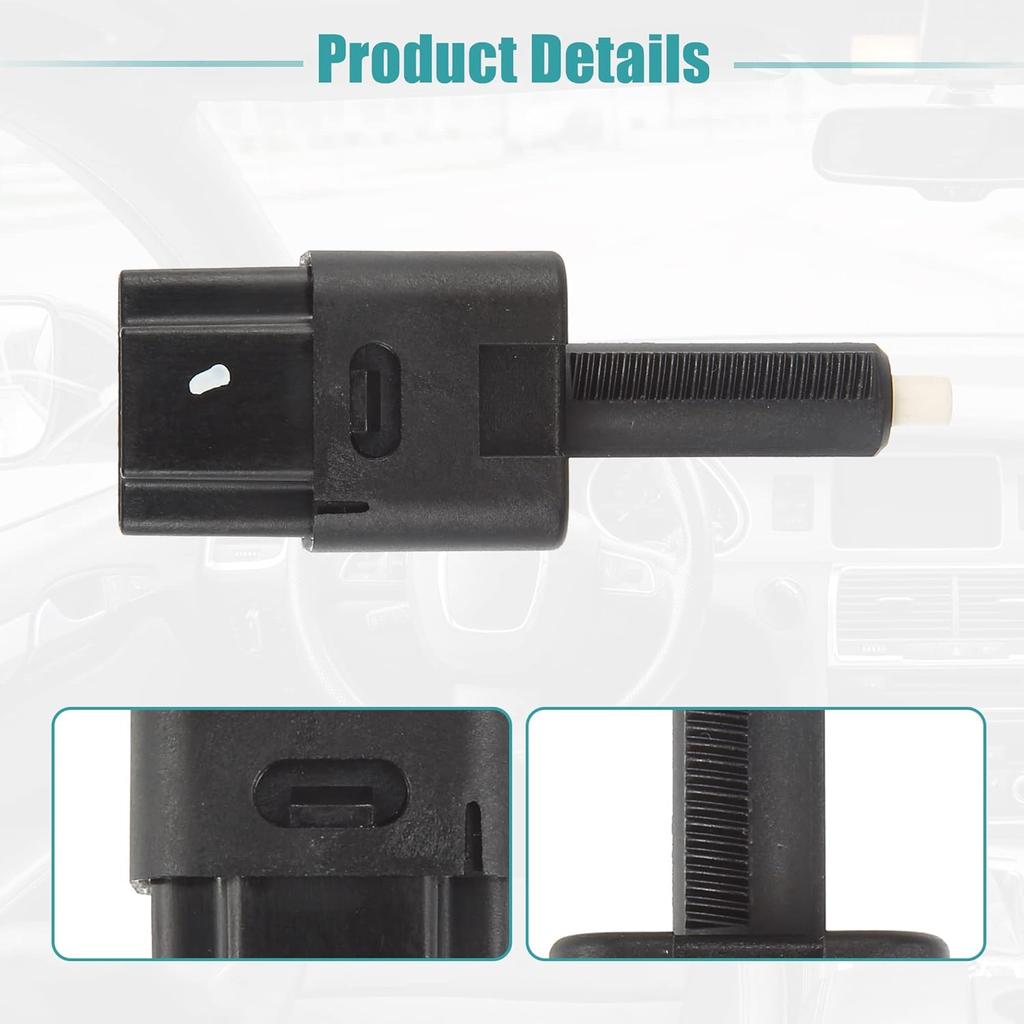 ACROPIX Brake Light Switch Stop Light Switch Sensor Fit for Nissan Altima Maxima Rogue - Pack of 1 Black
