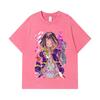 275 GSM Washed T-shirts 100% Cotton Dragon Ball V23 Android Print Unisex Heavy Cotton T Shirt