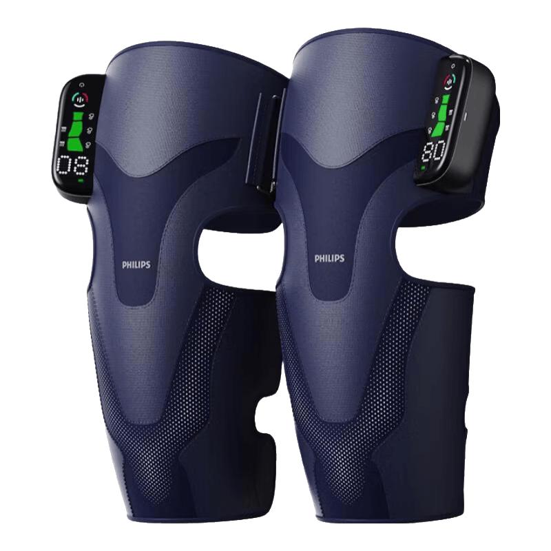 Philips PPM5204L Массажер для ног и коленей с подогревом и вибрацией, штекер CN (адаптер в комплекте)