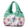 Flower Pu Leather Women Handbag Big Women's Shoulder Bags Famous Brand Design Lady Tote Handbag Colour Printing Crossbody