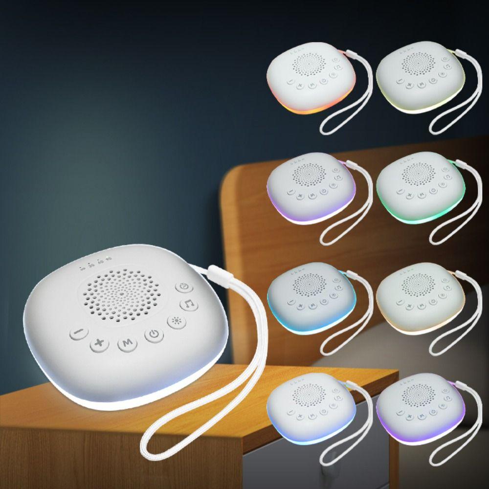 Volume Adjustable Baby Sleep Machine Portable Soothing Sounds Machine  Newborn Gifts