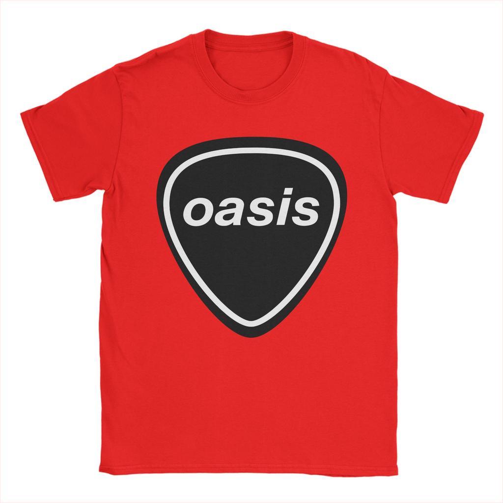 Men Women O-Oasis Rock Music Logo T Shirts  Pure Cotton Clothes Leisure Short Sleeve Crew Neck Tees Gift T-Shirt