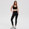 Women's Cross-Border Yoga Set: Stylish Elastic Two-Piece with Chest Pads for Pilates and Fitness