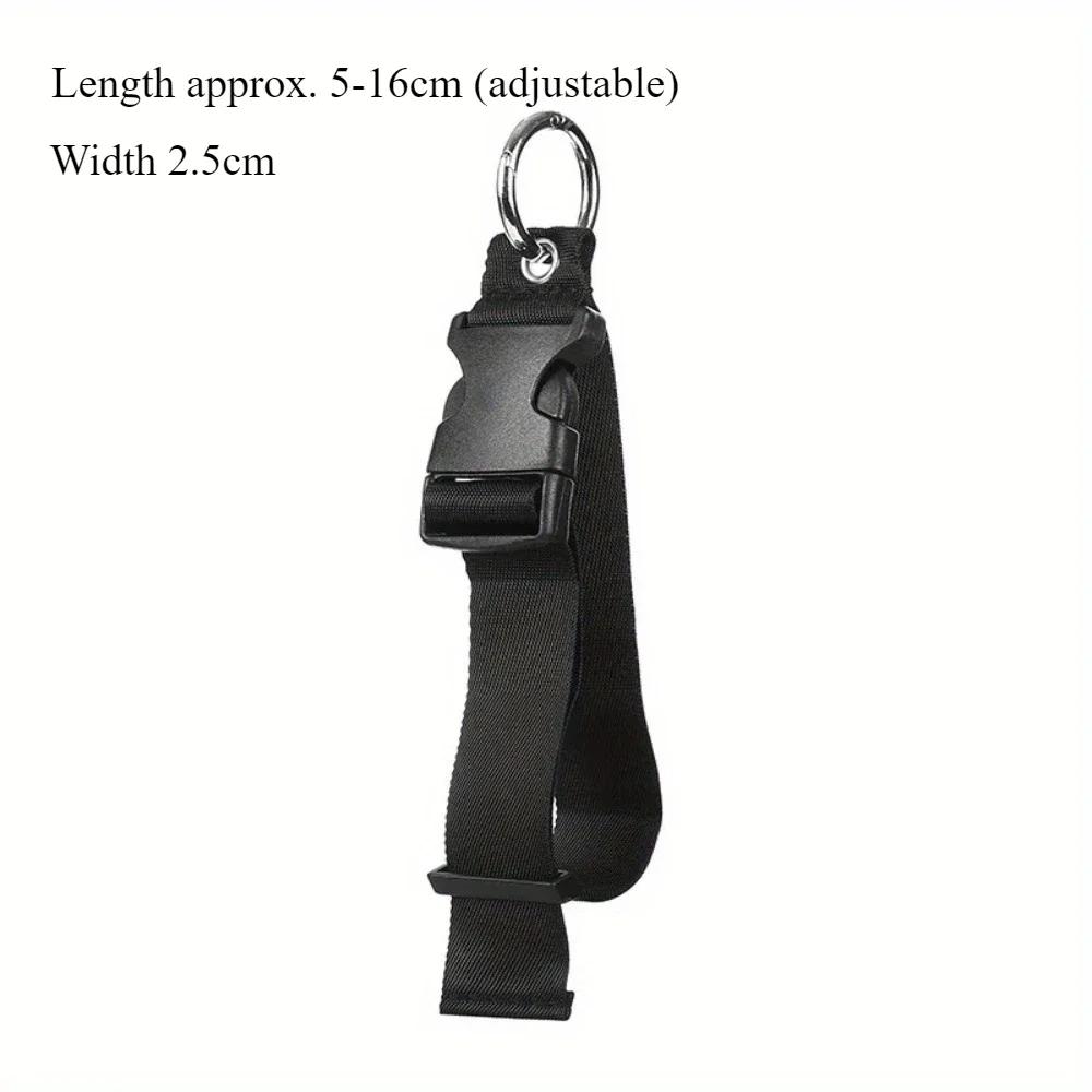 Buckle Backpack Strap Portable Strap with Release Buckle Additional Bag Luggage Strap Belt Jacket Holder