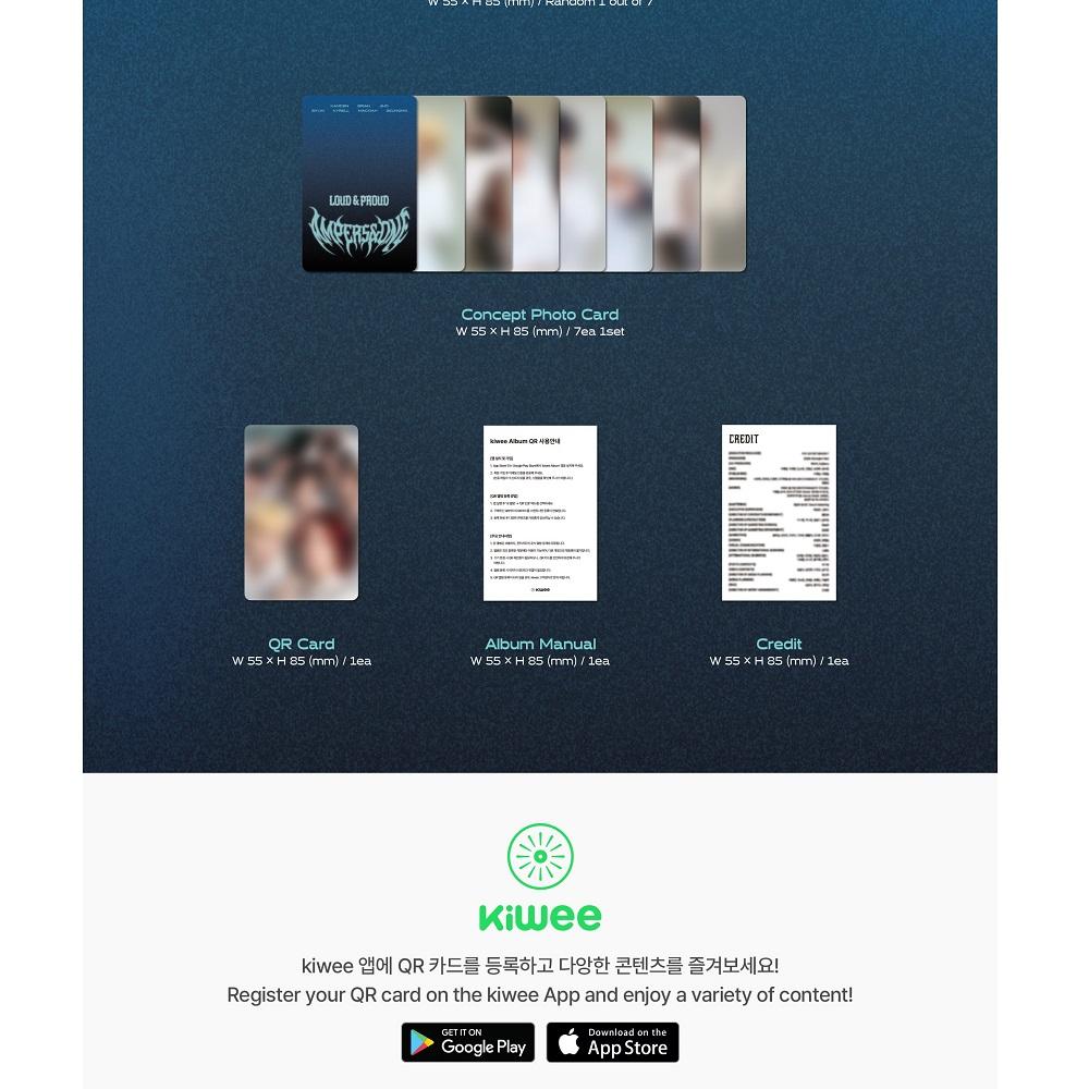 [8/13 Release] Ampers&One - 3rd Mini Album Loud & Proud Kiwee Version Limited Edition