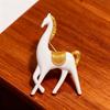 Elegant Horse Brooches Personality Pony Badge Pin Animal Zodiac Horse Pins  New Year Gifts