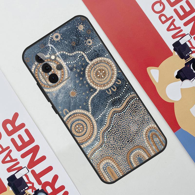 Aboriginal Art Print Case For Samsung Galaxy A52 A32 A12 A56 A36 A16 A13 A23 A33 A53 A54 A34 A14 A15 A35 A55 A17