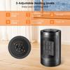 Personal Space Heater, Portable 750W-1500W Fast Heating Ceramic Tower Heater with Over-Heat Protection, Small Heaters for Bedroom