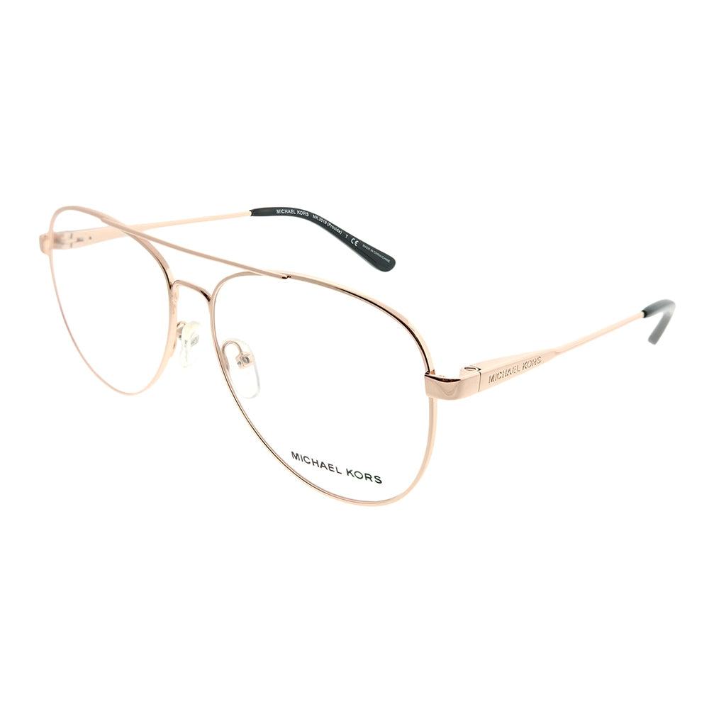 

Michael Kors Procida MK 3019 1116 56 мм Женские очки-авиаторы 56 мм розовое золото