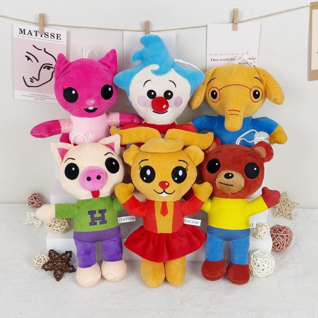 Plim Plim Magician Clown Plush Doll Kids Toy Stuffed Animal Birthday Gift Soft Comfort Doll 12 Inch