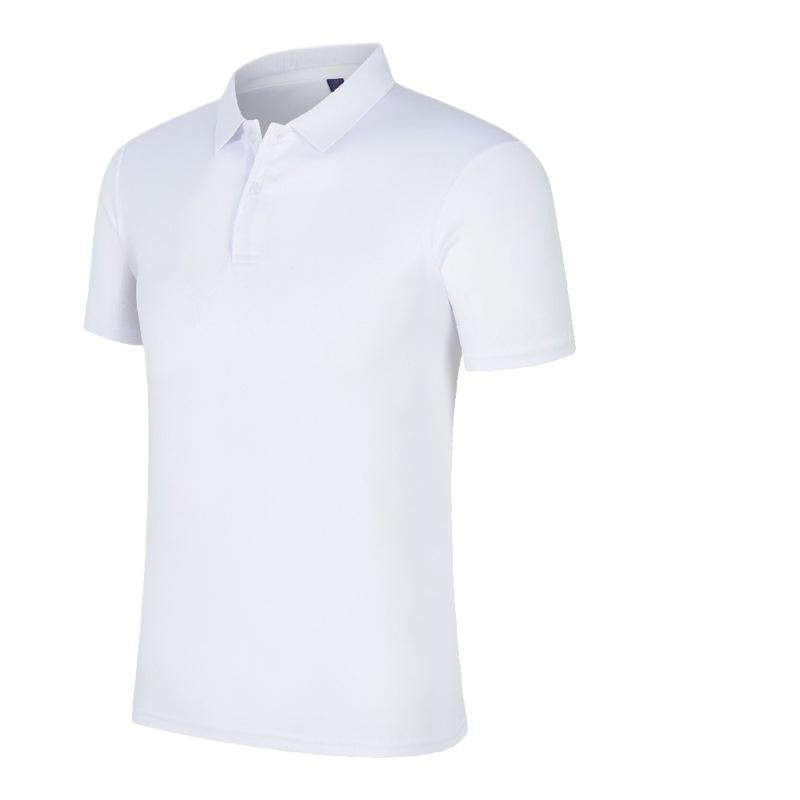 Polo Shirt Solid Color Sports Quick Drying Summer Polo Shirts Short Sleeve T-shirt Men's Clothing