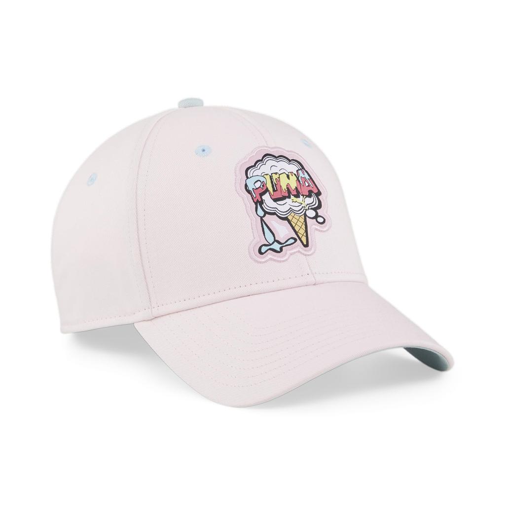 PUMA Comic Cap 025423 2024 Kids' Spring/Summer Colors Pink/Cream (06)