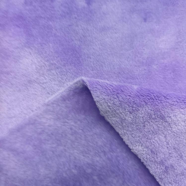 Ev Tekstili İçin Alev Geciktirici Çift Taraflı Polyester Flanel Kumaş